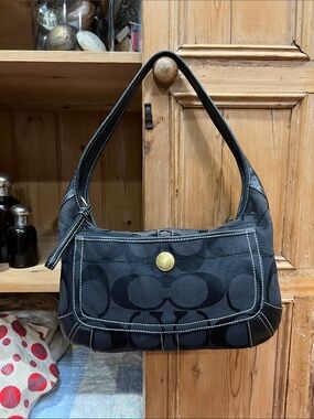 Coach 11290 Ergo Signature Jacquard Canvas Shoulder Bag